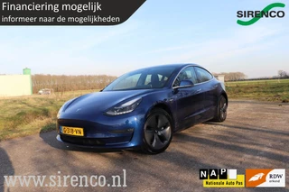 Hoofdafbeelding Tesla Model 3 Tesla Model 3 Long Range AWD 75 kWh autopilot panodak dab leder memory seats stoelverwarming v+a dab