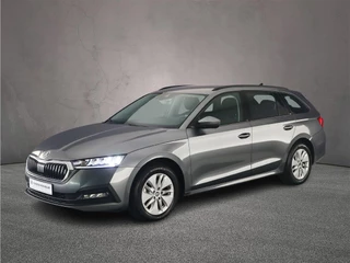 Skoda Octavia Combi Business Edition 1.0 eTSI 110pk DSG Automaat Navigatie, Cruise control, Elektrische achterklep, Parkeersensoren, LED koplampen, Airco, App connect