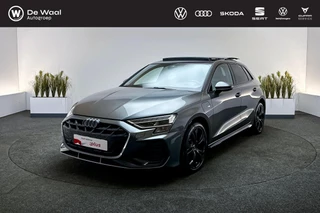 Audi A3 Sportback 40 TFSI e 204pk S tronic S edition | SoH 101% | S line, Panoramadak, Achteruitrijcamera, Head-up Display |
