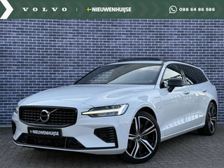 Hoofdafbeelding Volvo V60 Volvo V60 2.0 T6 Recharge AWD R-Design | Long Range | Panorama Schuifdak | Harman/Kardon | Sportstoelen | Memory | Stuur + Stoel verwarming | Keyless |