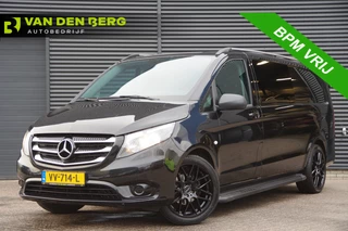 Mercedes-Benz Vito 114 CDI XL, L3 DC-5P, BLACK EDITION, AUT. TREKHAAK, CRUISE, CLIMA, NAP, SIDESTEPS, DUBBELE CABINE, NL AUTO