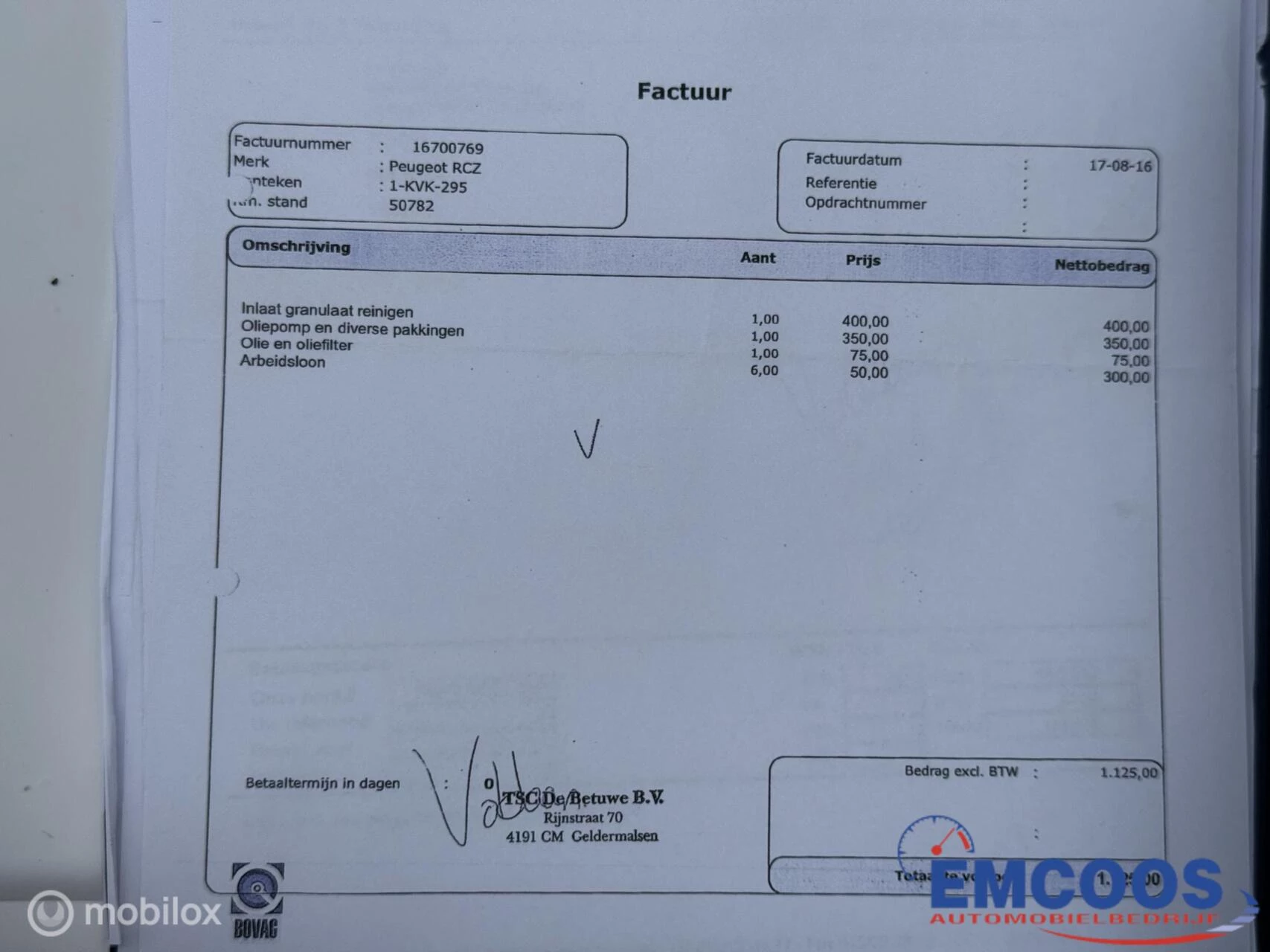 Hoofdafbeelding Peugeot RCZ
