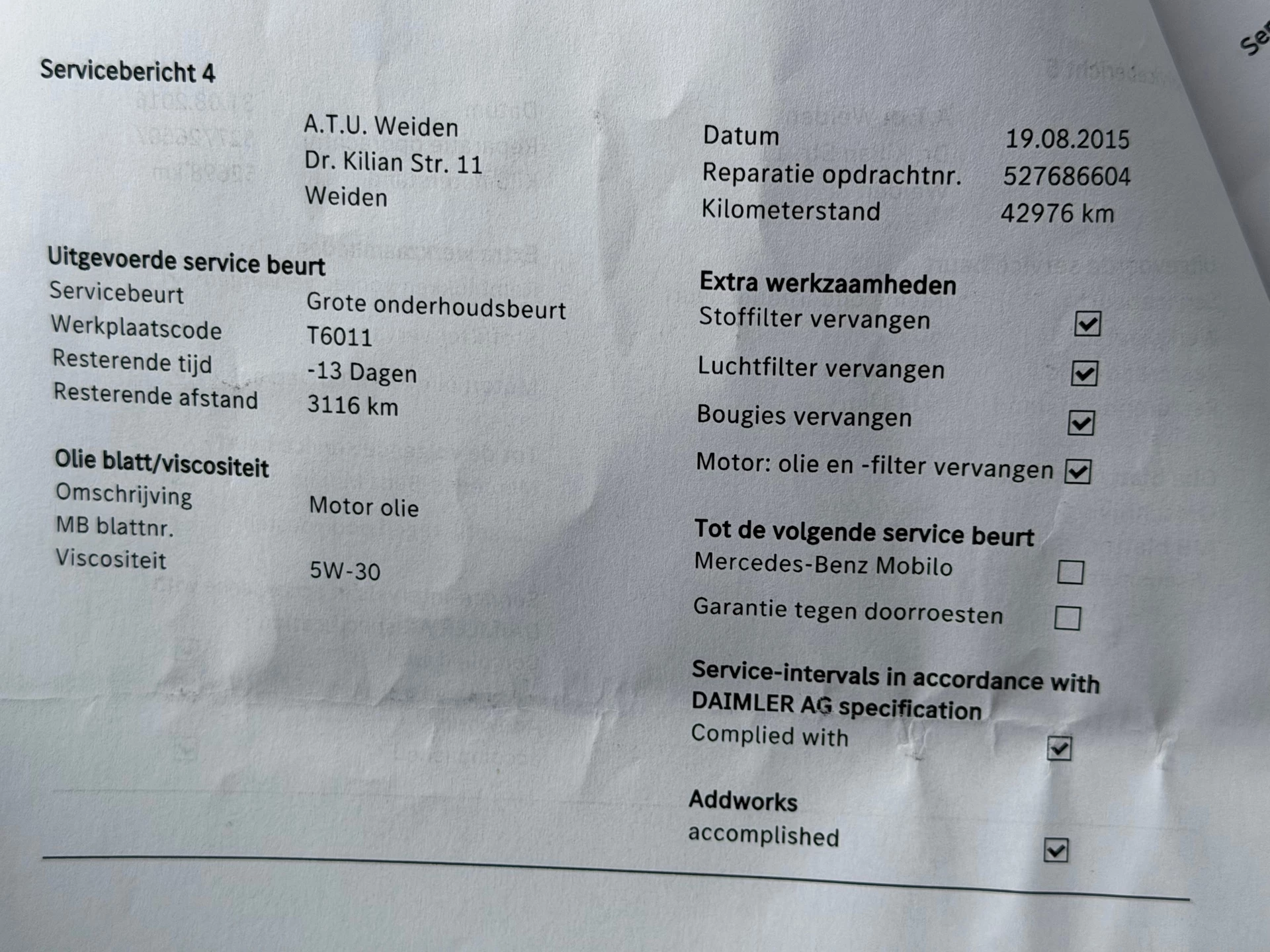 Hoofdafbeelding Mercedes-Benz B-Klasse