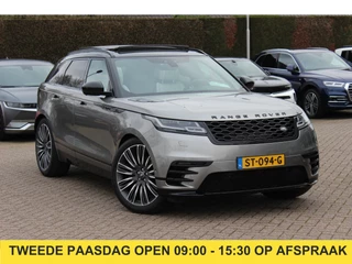 Land Rover Range Rover Velar 2.0 I4 Turbo AWD R-Dynamic HSE / Trekhaak / Panoramadak / 360Camera / Head-up / Laser LED / 21'' / Meridian High End / Stoelmassage+Verwarming / Stuurverwarming / DAB / ACC