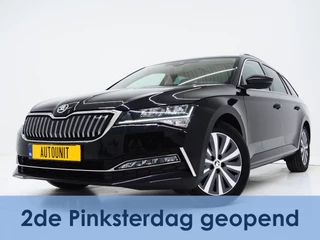 Škoda Superb Combi 1.4 TSI iV Style | Panoramadak | Trekhaak | Leder | 360 | Keyless | Adaptive Cruise | Memory | Carplay