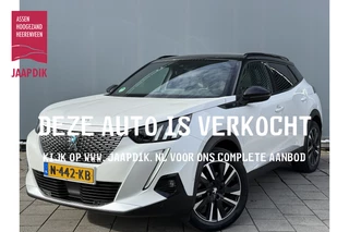 Hoofdafbeelding Peugeot e-2008 Peugeot e-2008 BWJ 10-2021 | EV GT 136PK SOH89% Pack 50 kWh | PANO DAK | TREKHAAK | CLIMA | NAVI | CAMERA A | 18'' LMV | PDC 2X | CARPLAY |