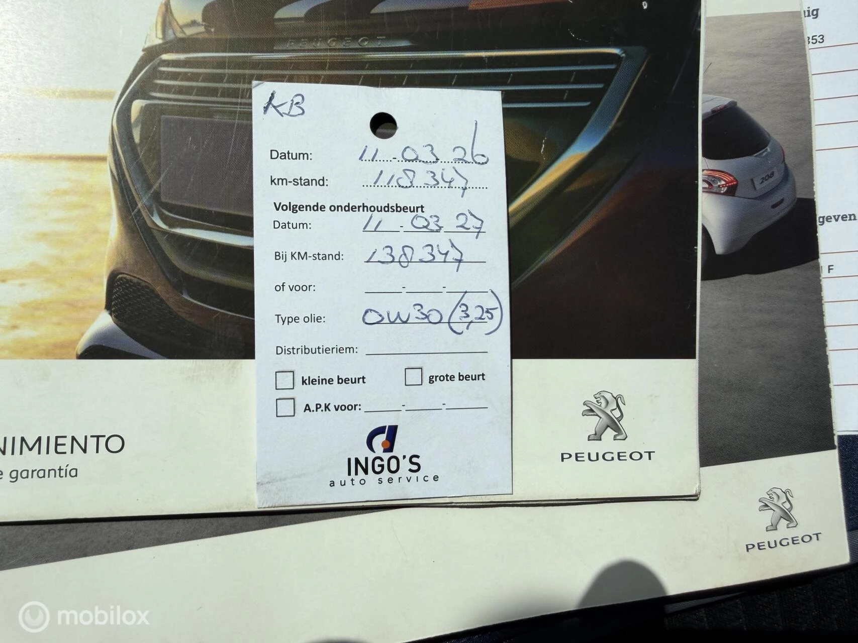 Hoofdafbeelding Peugeot 208