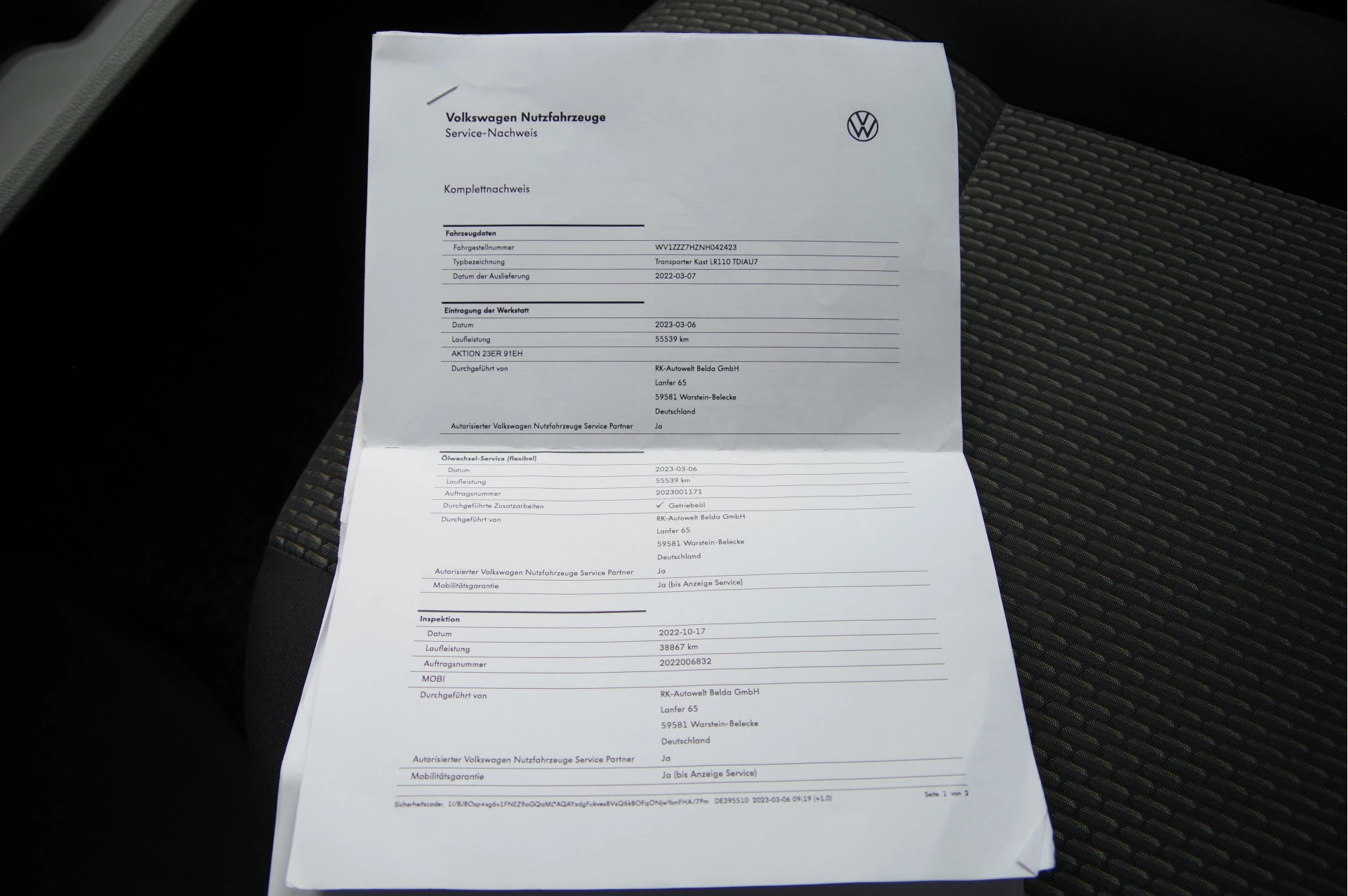 Hoofdafbeelding Volkswagen Transporter
