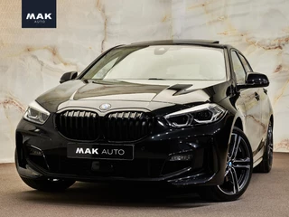 BMW 1-serie 118i M Sport, pano, cruise, stoelverw, shadow, 18", parking assist., privacy