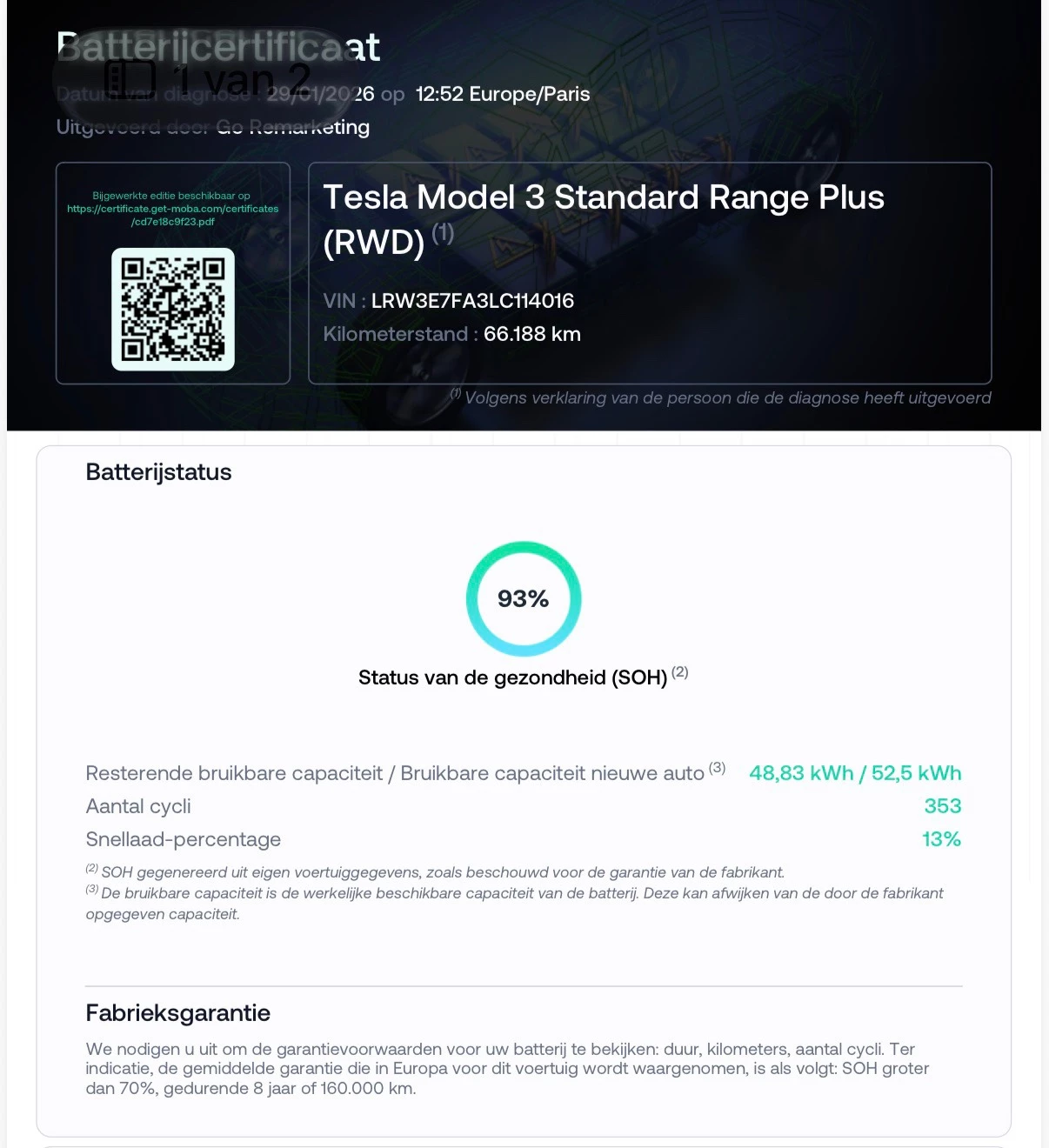 Hoofdafbeelding Tesla Model 3