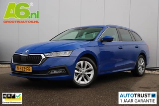 Skoda Octavia Combi 1.0 e-TSI Business Edition Plus Automaat Virtual Trekhaak LMV Sfeerverlichting Navigatie Achteruitrijcamera Carplay Android