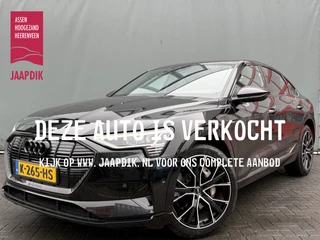 Audi e-tron Sportback BWJ 2020 55 quattro 408 PK Business edition Plus 95 kWh FULL LED | PANO | ELEKTR. ACHTERKLEP | ADAPTIVE CRUISE | STOELVERW. | ELEKTR. STOELEN | CARPLAY + ANDROID | LEDER | NAIV | CLIMA | LMV | PDC