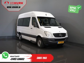Mercedes-Benz Sprinter 313 2.2 CDI L2H2 €8.470 Incl. BTW BPM VRIJ! EXPORT Combi/ 9 Persoons/ Kombi/ 9P/ Airco/ Rolstoellift
