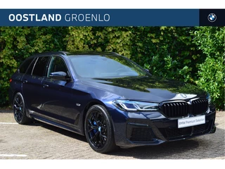 BMW 5 Serie Touring 530e xDrive High Executive M Sport Automaat / Panoramadak / Trekhaak / Laserlight / Adaptieve LED / Achteruitrijcamera / Stoelventilatie / Head-Up /  Comfort Access