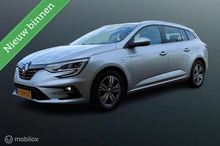 Renault Megane Estate 1.3 TCe Intens 140 pk, Pdc voor + achter, Full led, App connect, Clima, Navi, Cruise, Half leder, 16 inch Lmv.