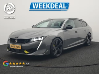 Peugeot 508 SW PSE 360pk PHEV Dealer O.H | Adaptive Cruise | 360 Camera | Alcantara Sportstoelen Massage & Memory | Nachtzicht |  Focal Sound | 20"L.M | Keyless | BLIS | Apple Carplay | Plug In Hybrid
