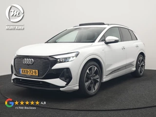 Audi Q4 e-tron 45 Quattro S edition 77 kWh 265pk Dealer O.H. | Panodak  | 20"L.M. | Sportstoelen Verwarmd | Navigatie | Virtual Cockpit | Standkachel | DAB |