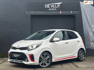 Kia PICANTO 1.2 CVVT GT-Line | Automaat | Carplay | Leer | Led | keyless & Go | Stuurverwarming |