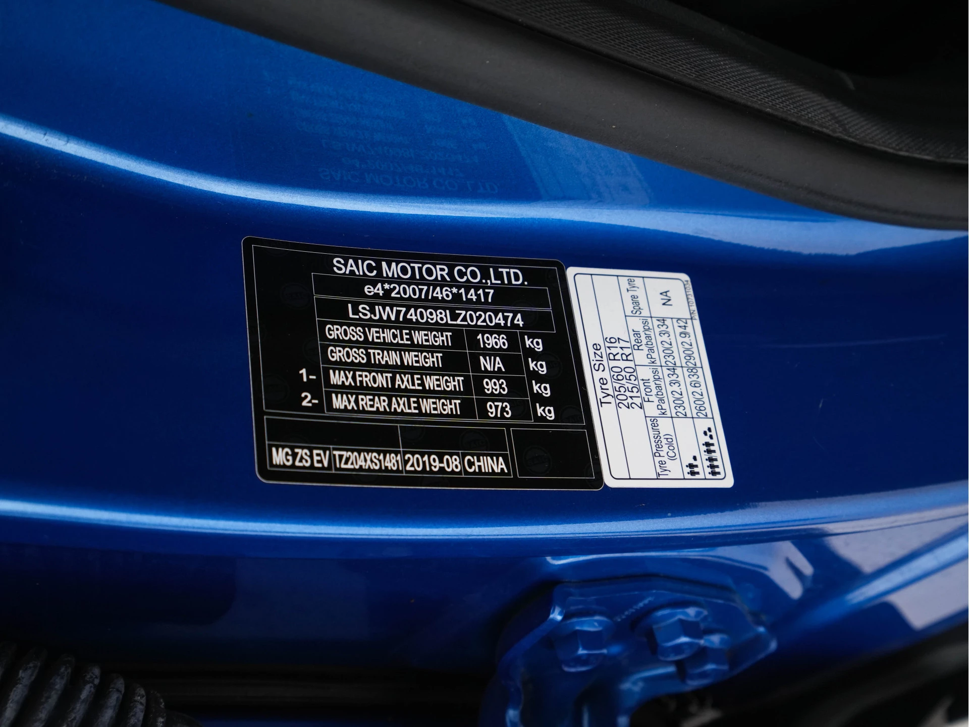 Hoofdafbeelding MG ZS-EV