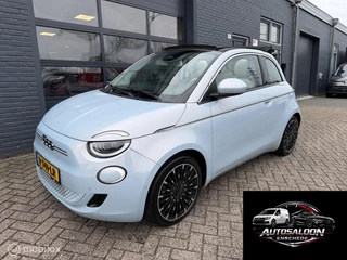 Fiat 500 C La Prima 42 kWh 118 PK Cabrio Airco Navi Leder