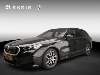 BMW i5 Touring eDrive40 | M-Sportpakket | LED | Navigatie | Active cruise | Panoramadak | Trekhaak | Sportstoelen | DAB | Alu 19 inch