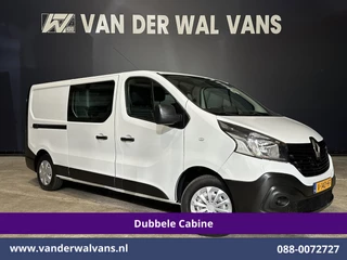 Renault Trafic 1.6 dCi L2H1 Dubbele cabine Euro6 Airco | 6-Zits | Navigatie | Cruisecontrol | Trekhaak | Parkeersensoren