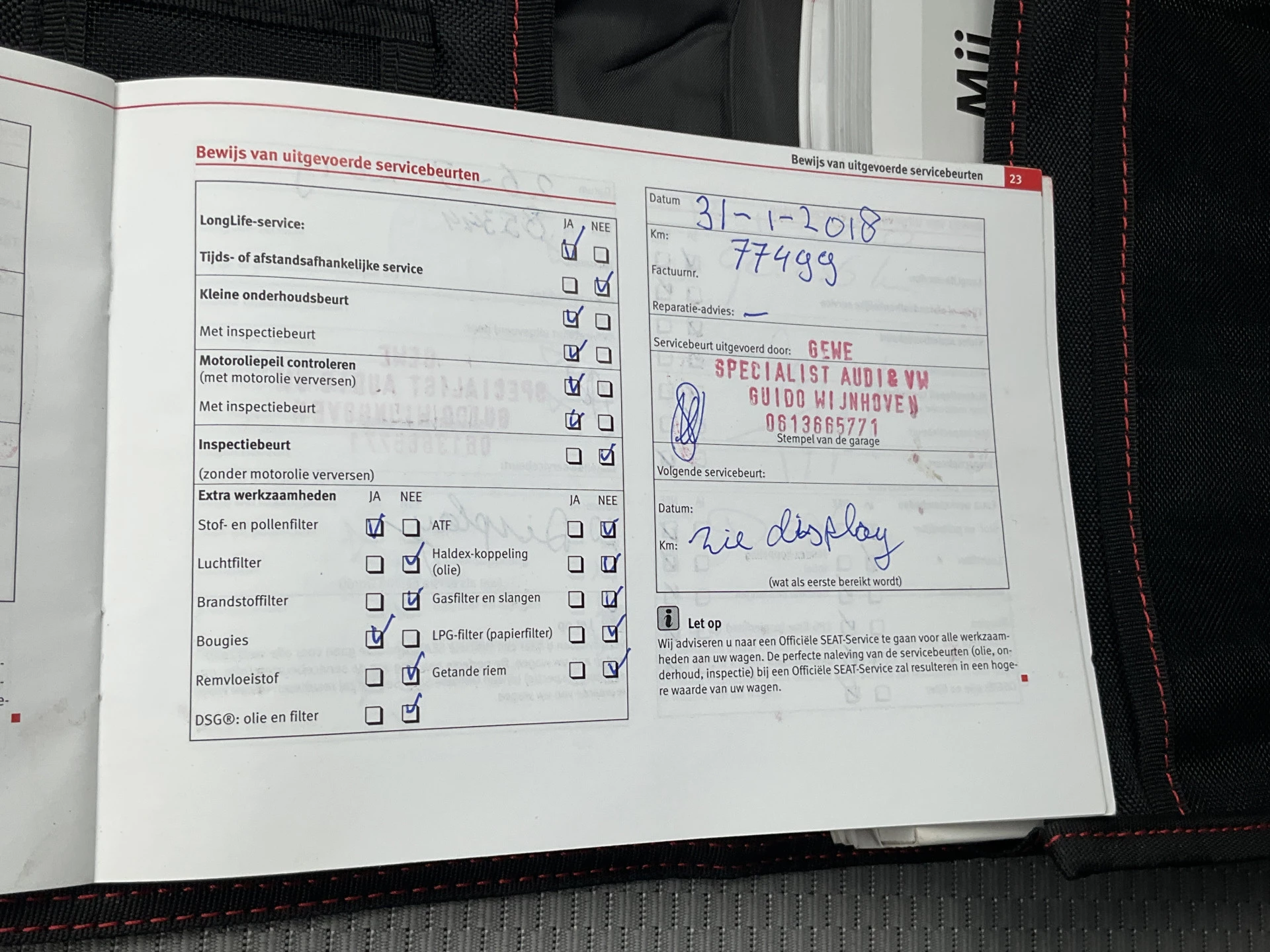 Hoofdafbeelding SEAT Mii