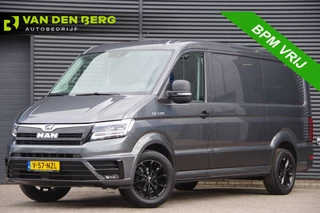 MAN TGE 3.180 35 2.0 L3H2(L2H1) 3-ZITS, 177PK AUT. LED, TREKHAAK, CAMERA, GEV. STOEL, CRUISE, CLIMA, APPLE CARPLAY/ANDROID AUTO