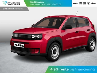 Hoofdafbeelding Fiat Panda Fiat Grande Panda Red 44 kWh | Airco | Cruise | Apple Carplay | 16" | PDC | Private Lease € 365,-*