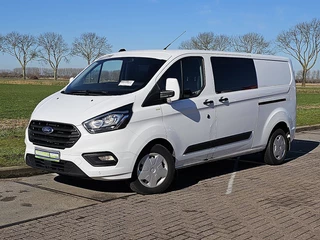 Ford Transit Custom 320 2.0 TDCI L2H1 DC Automaat Airco Cruise Control PDC Achterdeuren Trekhaak