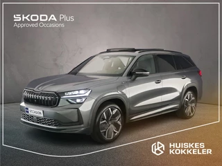 Skoda Kodiaq Sportline Business 1.5 TSI PHEV 204pk DSG Automaat Trekhaak, Panoramadak, Verwarmde voorruit, CANTON audio, Adaptive cruiese control, Achteruitrijcamera