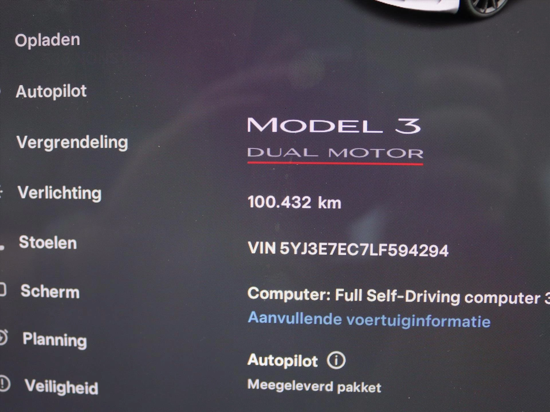 Hoofdafbeelding Tesla Model 3