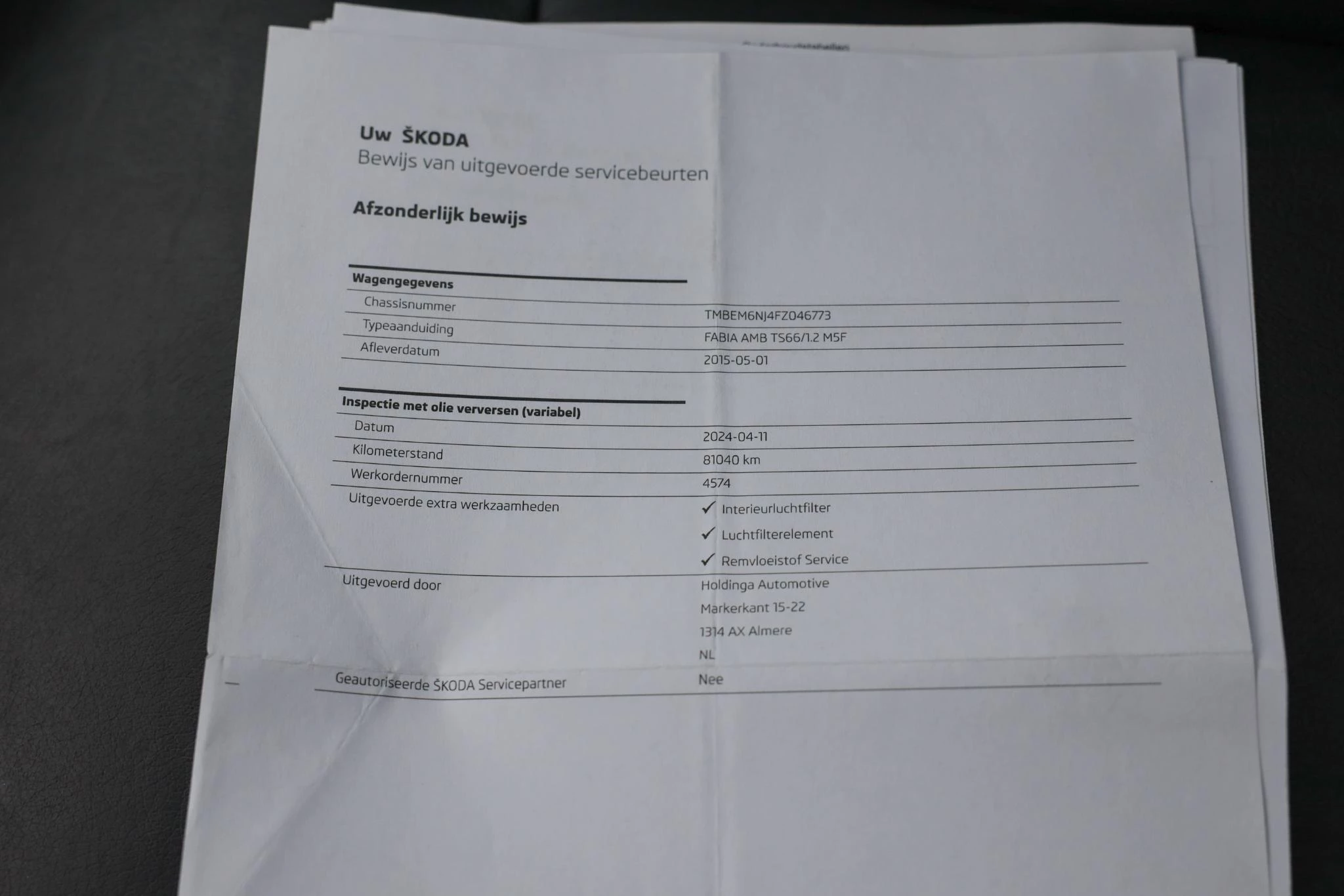Hoofdafbeelding Škoda Fabia