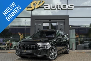 Hoofdafbeelding Audi SQ7 Audi SQ7 4.0 TDI V8 435pk Facelift Panoramadak Keramisch *BTW* Massage Laser Trekhaak NP. €214.000,-!!! Carbon 22" LMV