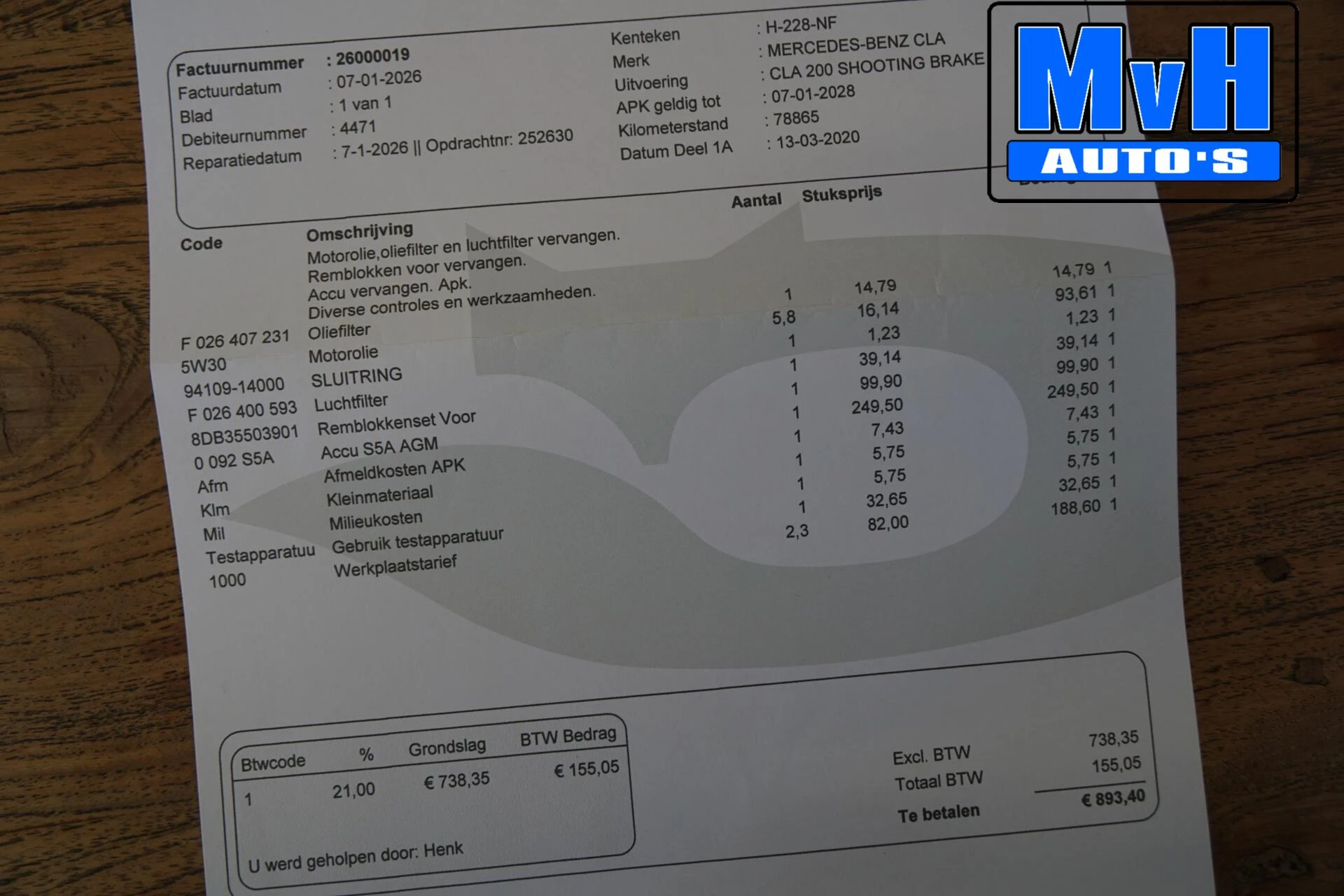 Hoofdafbeelding Mercedes-Benz CLA