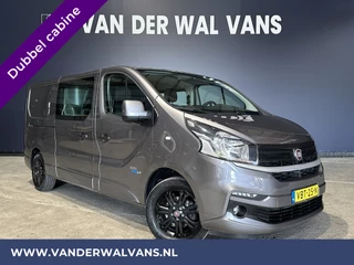 Fiat Talento 1.6 MJ 126pk L2H1 Dubbele Cabine Euro6 | Airco | 5-Zits | Trekhaak | LM-velgen cruisecontrol, parkeersensoren