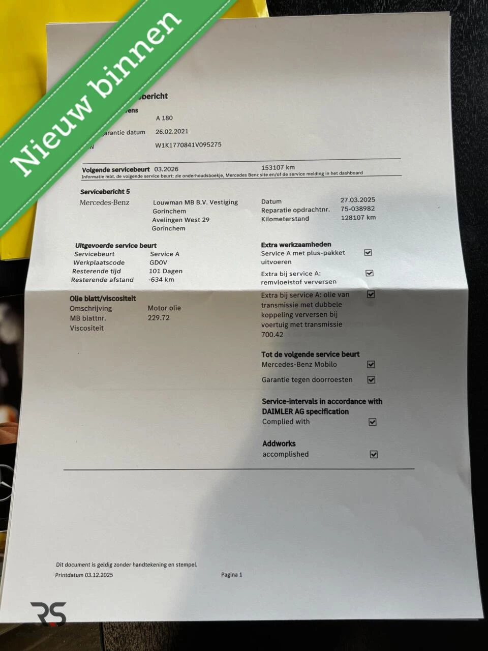 Hoofdafbeelding Mercedes-Benz A-Klasse