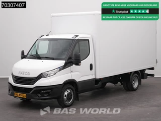 Iveco Daily 35C16 Laadklep Dubbellucht 160PK Bakwagen Airco Euro6 Meubelbak Koffer Airco