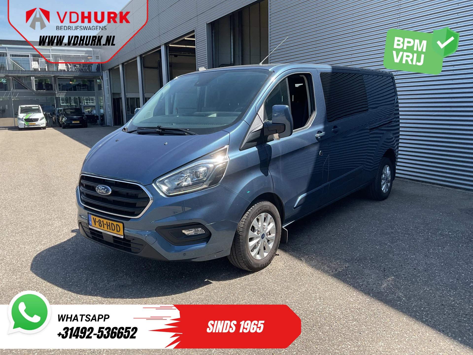 Hoofdafbeelding Ford Transit Custom