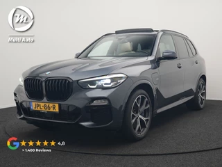 BMW X5 xDrive45e M Sport Plug In Hybrid 395pk Dealer O.H. PHEV | Trekhaak Af Fabriek | Panodak | Soft Close | Luchtvering | 360 Camera | Adaptive Cruise | Harman & Kardon | Lederen Comfortstoelen Memory & Verwarmd | Blis | M Sportstuur Verwarmd |