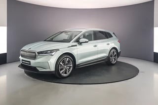 Hoofdafbeelding Škoda Enyaq iV Škoda Enyaq iV 80 204pk Automaat Adaptive cruise control, LED matrix koplampen, Achteruitrijcamera, Navigatie, Airco, Elektrische achterklep