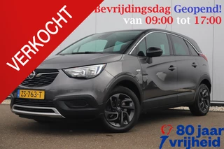 Opel Crossland X 1.2 Turbo 120 Jaar Edition 110PK Trekhaak Carplay Android Navigatie Airco Cruise Control Rijstrooksensor Getint Glas 16 inch LMV