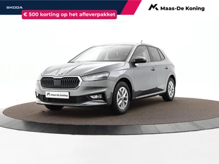 Skoda Fabia 1.0 TSI 95pk Selection · Airco · Apple/Android Car Play · P-Sensoren · Cruise Control · Getint Glas · 15'' Inch · Garantie t/m 13-10-2028 of 100.000km