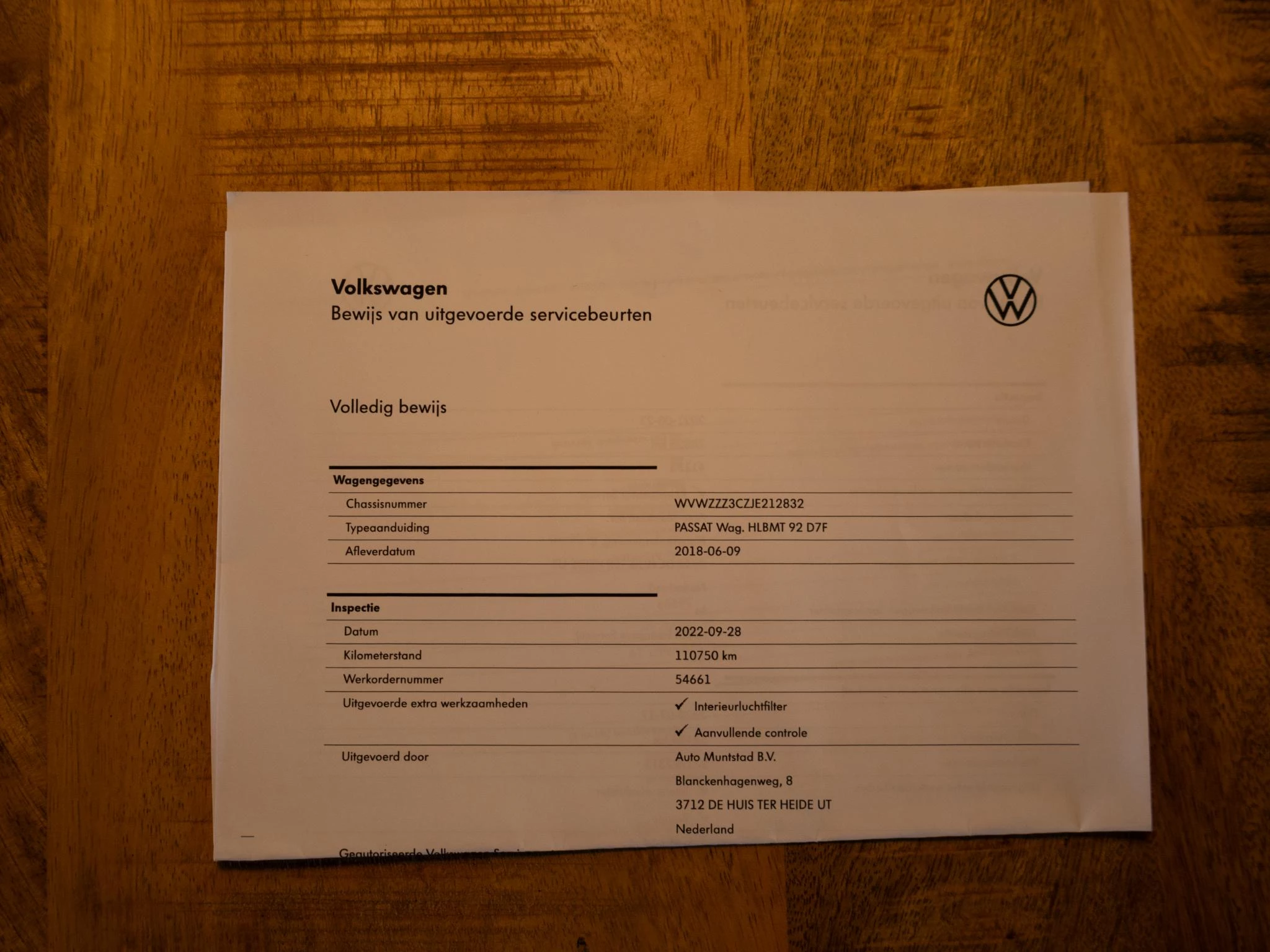 Hoofdafbeelding Volkswagen Passat