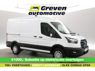 Ford E-Transit L2H2 Trend 68 kWh | Snelladen | Airco | Camera | 3 Zits | Cruise | Carplay | Navi