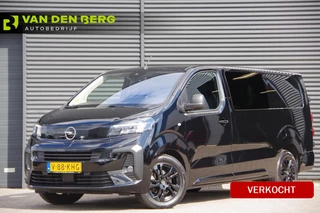 Opel Vivaro 2.0 L3 AUT. DC-5/6P, FACELIFT! LED, TREKHAAK, ADAPT. CRUISE, VIRTUAL COCKPIT, KEYLESS, CAMERA, NAVI, CLIMA, PARKEERSENSOREN, NL AUTO, NAP, DUBBELE CABINE