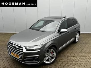 Hoofdafbeelding Audi SQ7 Audi SQ7 SQ7 4.0TDI V8 435PK PANORAMADAK HUD CARBON TREKHAAK ADAPTIVE CRUISE 360 CAMERA