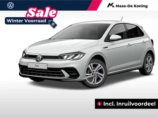 Volkswagen Polo R-Line 1.0 TSI 95 pk 5 versn. Hand · Achteruitrijcamera (rear view) · incl. inruilvoordeel ·