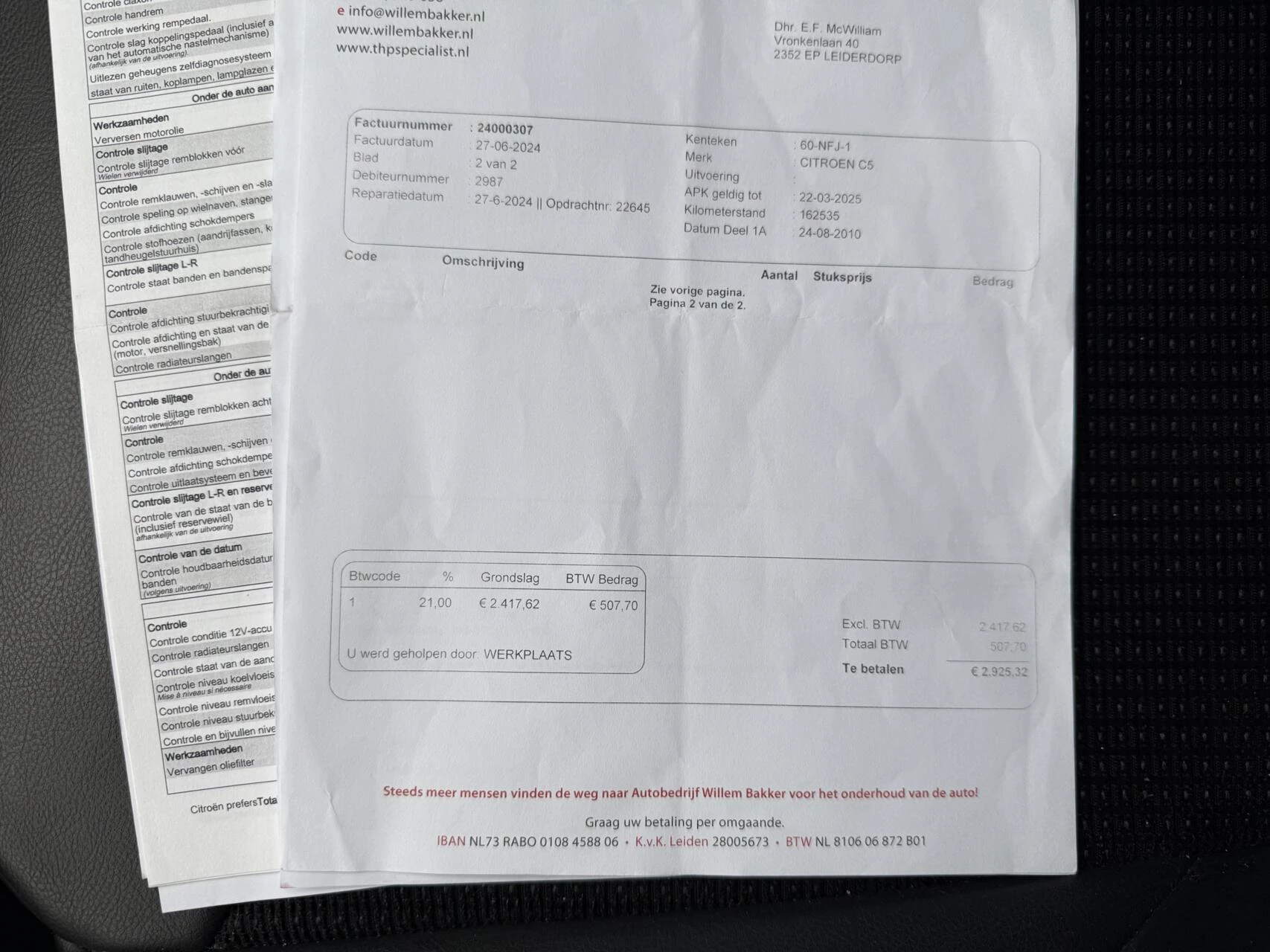 Hoofdafbeelding Citroën C5