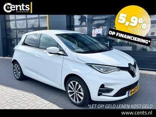 Hoofdafbeelding Renault ZOE Renault ZOE R135 Intens 52 kWh AUTOMAAT NAVI AIRCO CAMERA KOOP ACCU CLIMA APPLE CARPLAY ANDROID